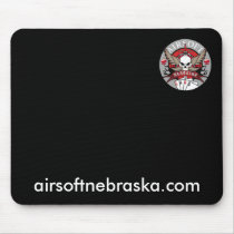 Airsoft Nebraska Logo Mousepad