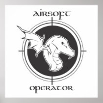 Airsoft Operator Poster