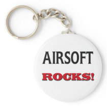 Airsoft Rocks Key Chains
