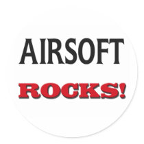 Airsoft Rocks Stickers