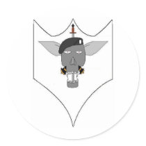 Airsoft Round Stickers