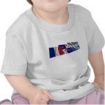 Aisne, Picardie &amp; France flags Shirt