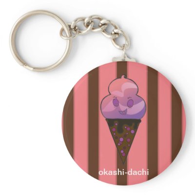 Aisu Kurimu Keychains by okashidachi