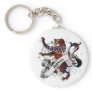 Aitken Tartan Lion Keychain