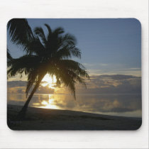 Aitutaki Sunset Cook Islands Mouse Mats