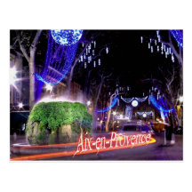 Aix in Provence Postcard