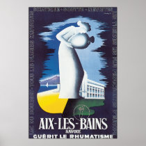 AIX-LES-BAINS POSTER