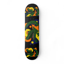 AJ- Awesome Alligator Art Skateboard