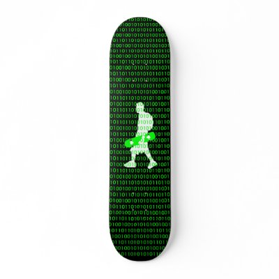 AJ Cash Binary Skateboard by aalsto4