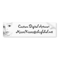 aj mommie art 3-10-07new, Custom Digital Artwor... bumper stickers by MissesKisses aj mommie art 3-10-07new, Custom Digital Artwor... bumper stickers