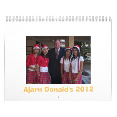 Ajarn Donald's 2012 Calendar by ajarn_donald
