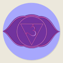 Ajna Chakra Sticker by templegreen Ajna Chakra Sticker