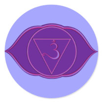 Ajna Chakra Sticker by templegreen Ajna Chakra Sticker