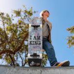 AJR Boards- I AM KING - Customized Skate Deck