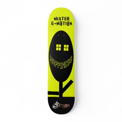 AJR Boards- Mister E Motion (Happiness) Skateboard by Andorian