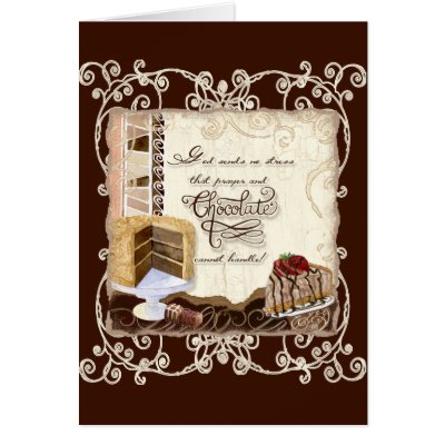 AJR_ICON-10_Prayer-Chocolate-1c Cards by AudreyJeanne