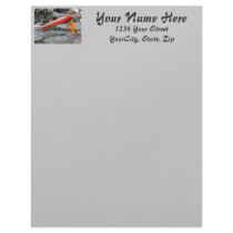 AJS Saltwater Lure Popper Firebird Letterhead