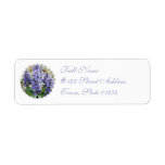 Ajuga Return Address Mailing Label