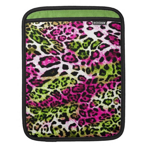 Ajuste del negro del leopardo de la cal de 311 ros funda para iPads