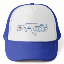 AK47 2007 Plain Blue hats