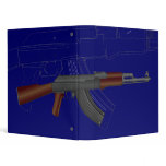 AK47 BluePrint Vinyl Binder