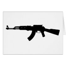 ak47 greeting card