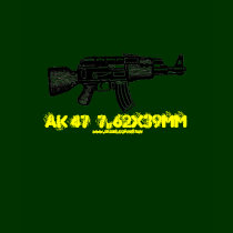 AK 47  7.62x39mm t-shirts