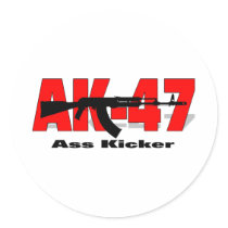 AK-47 Ass Kicker stickers
