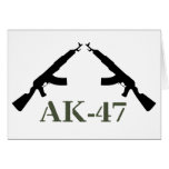 AK-47 GREETING CARD