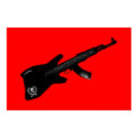AK 47 Guitar posters by artmarx AK 47 Guitar posters