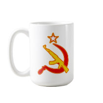 AK-47 & Sickle *with Star* mugs