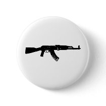 AK-47 Silhouette Pins