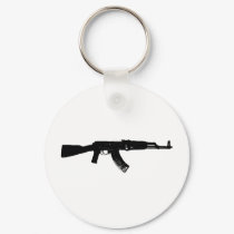 AK-47 Silhouette keychains