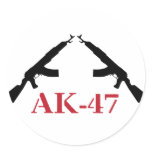 AK-47 ROUND STICKER