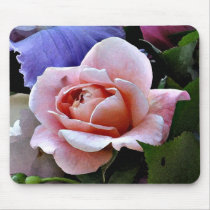 AK- Delicate Rose Mousepad by patcallum AK- Delicate Rose Mousepad