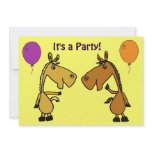 AK- Horse Birthday Party Invitation