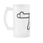 AK WB Glass mugs