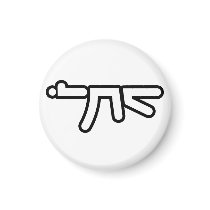 AK WB Round Magnet