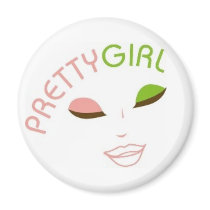 AKA Pretty Girl Fridge Magnet