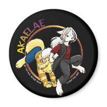 Akaelae Logo Refrigerator Magnets