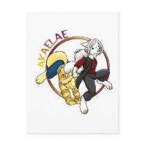 Akaelae Logo Post Card
