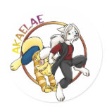 Akaelae Logo stickers