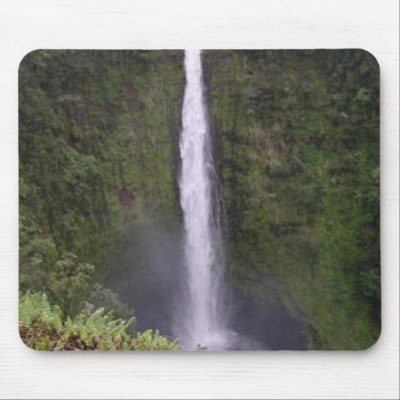 Akaka Falls, Big Island, Hawaii Mouse Pads by Karedesign4
