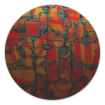 Akayo Round Sticker