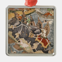 Akbar Tames the Savage Elephant, Hawa'i Christmas Ornaments
