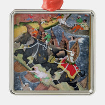 Akbar tames the Savage Elephant, Hawa'i Christmas Tree Ornaments