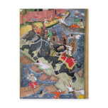 Akbar tames the Savage Elephant, Hawa'i Post Cards