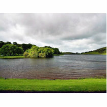 Akes Lough Gur Clouds Trees Ireland Photo Sculptures
