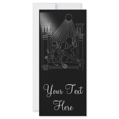'Akhenaton & Family' Custom Rack Card by thespiritualsource