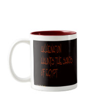 akhenaton haunts the sands of Egypt mugs